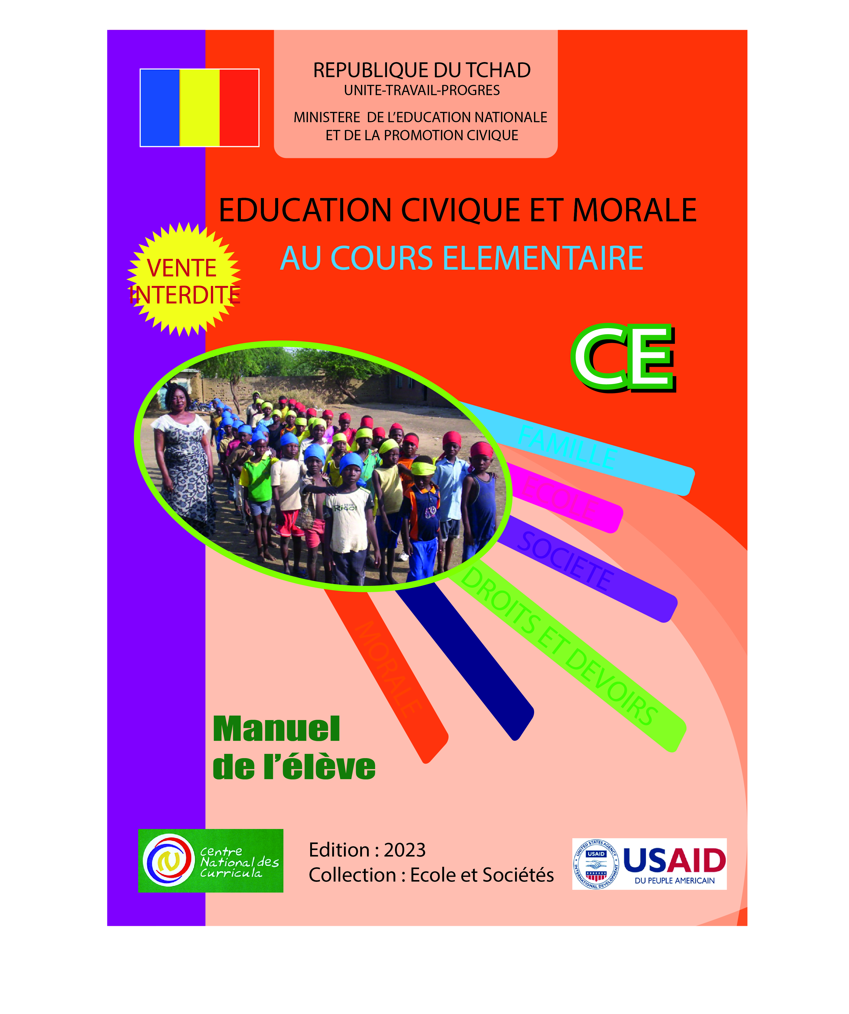 COUVERTURE EDUCATION CIVIQUE ET MORALE CE